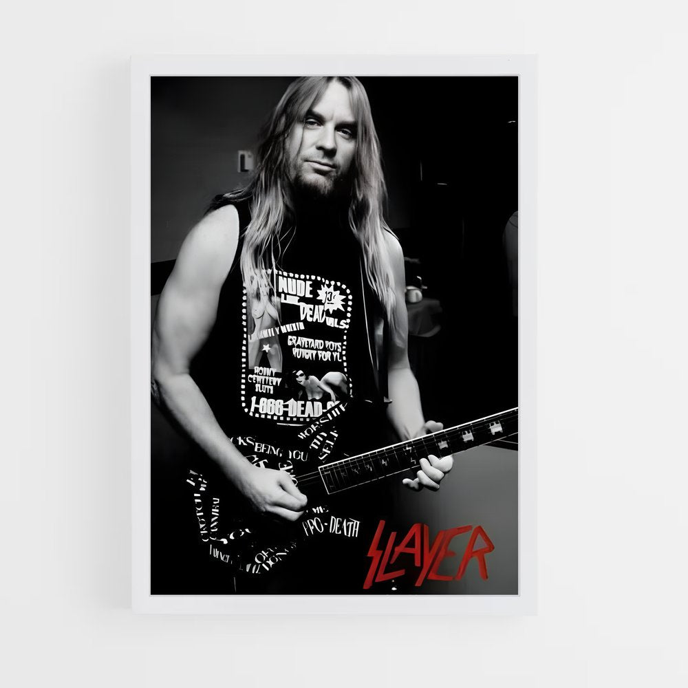 ap-jeff hanneman-5 cadre Blanc