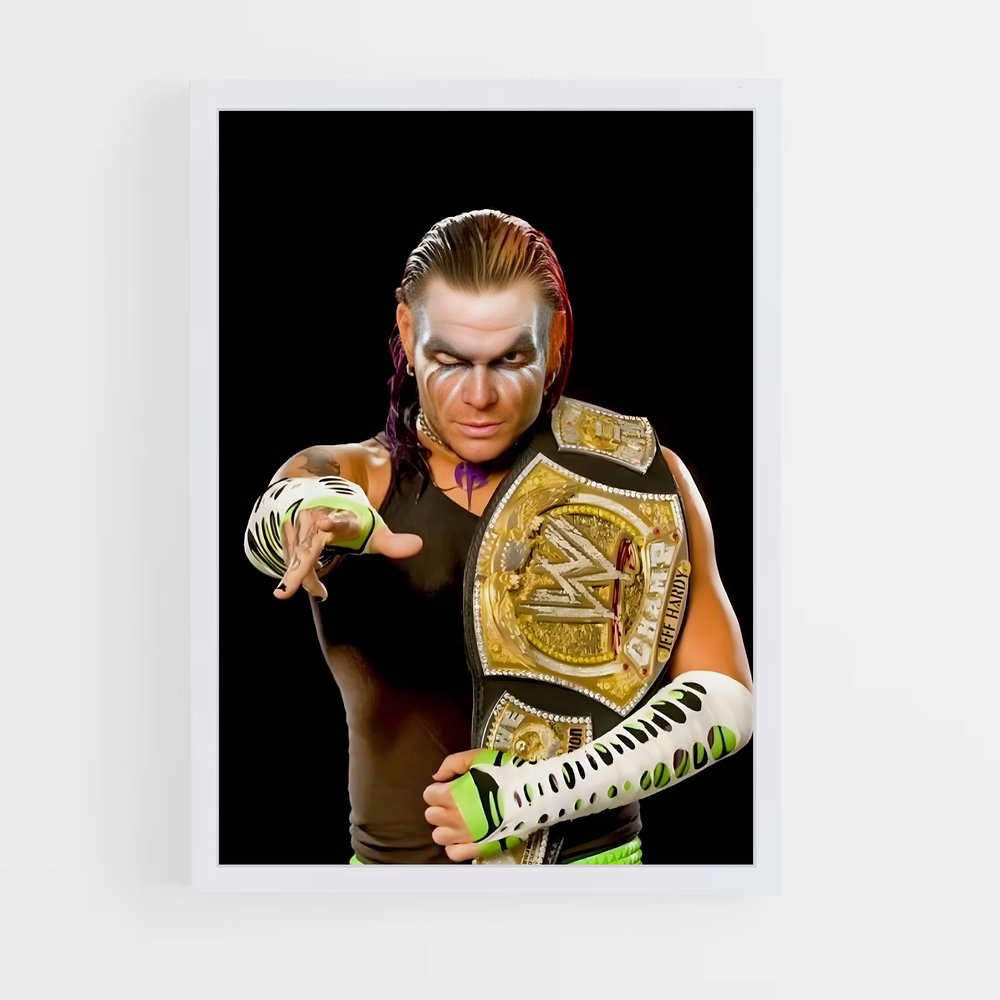 ap-jeff hardy-4 cadre Blanc