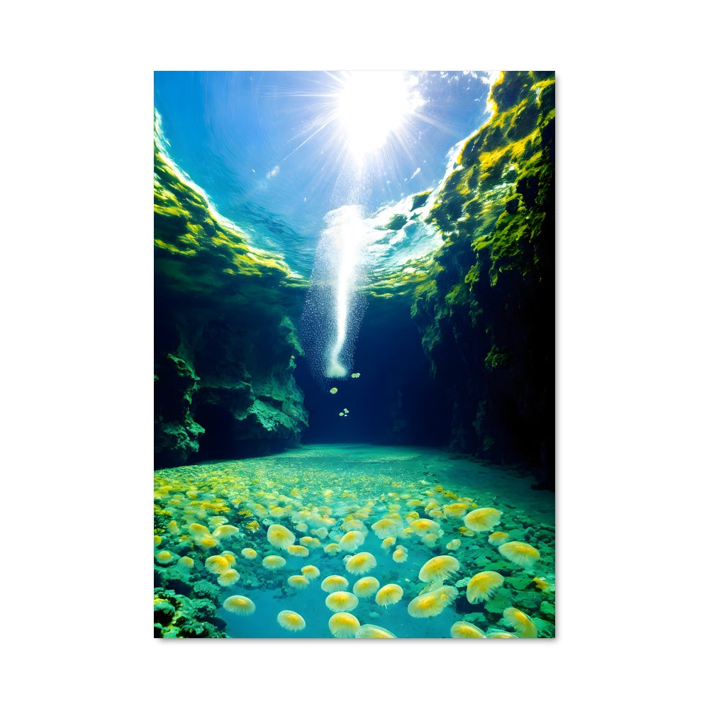 Poster Jellyfish lake 93564