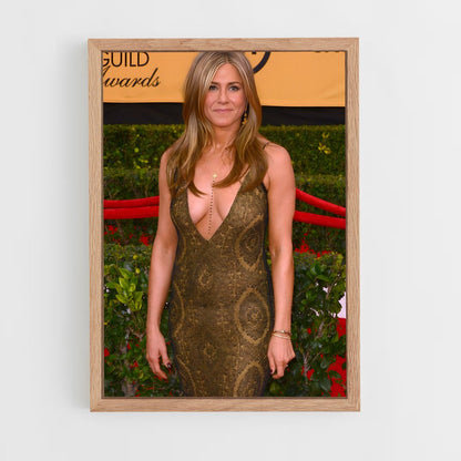 ap-jennifer aniston-4 cadre Bois clair