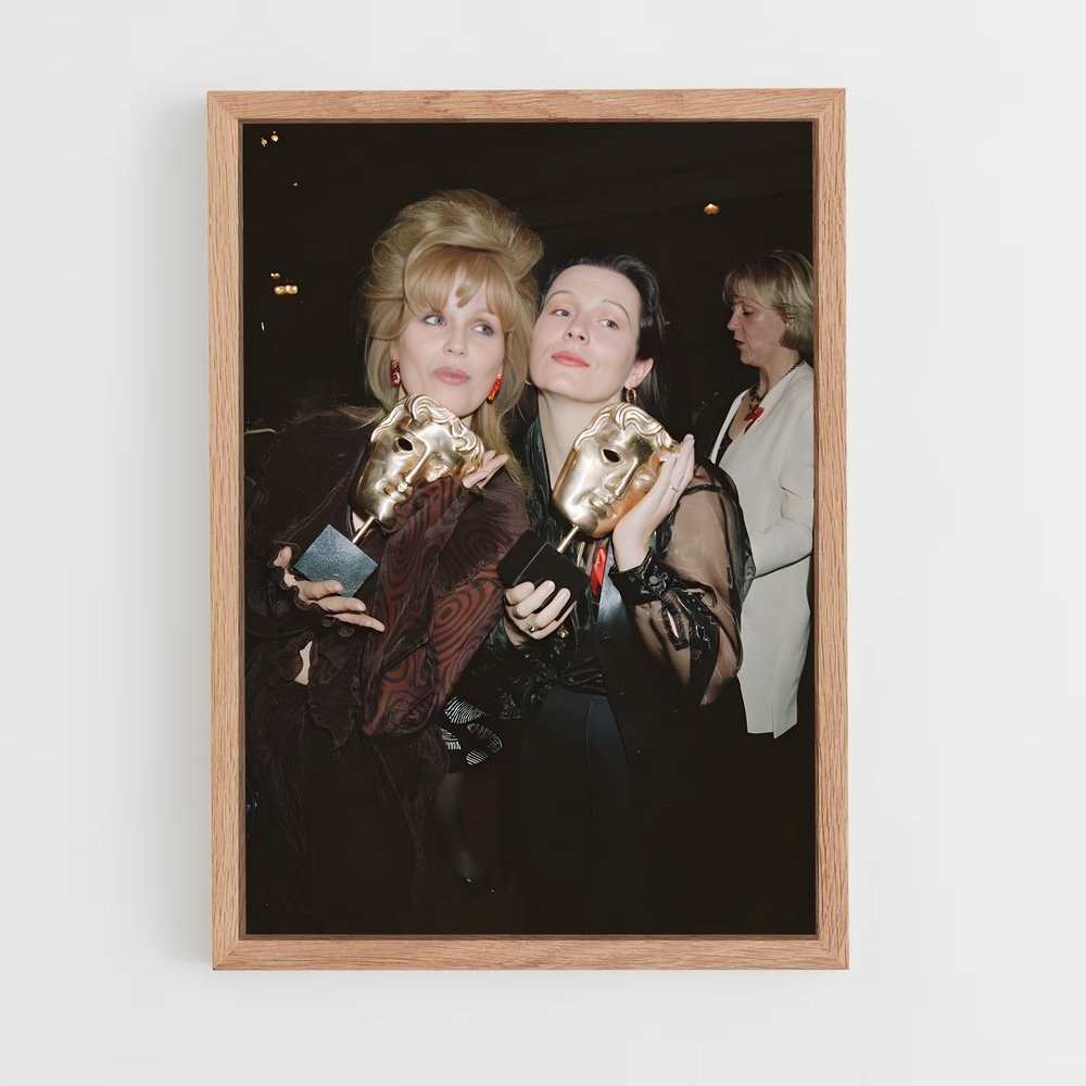 ap-jennifer saunders-8 cadre Bois clair