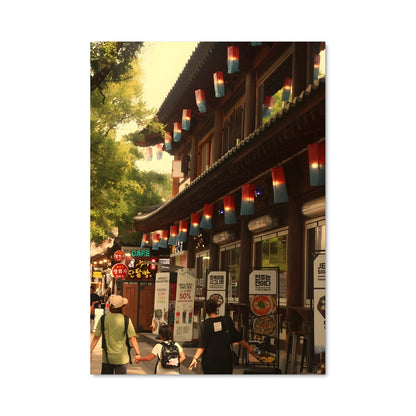 Poster Promenade à Jeonju