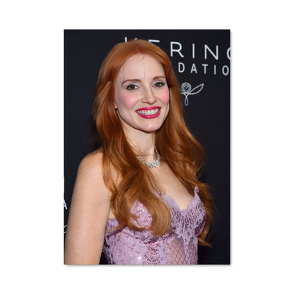 Poster Jessica chastain 7080