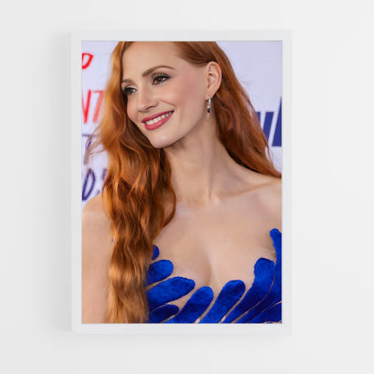 ap-jessica chastain-5 cadre Blanc