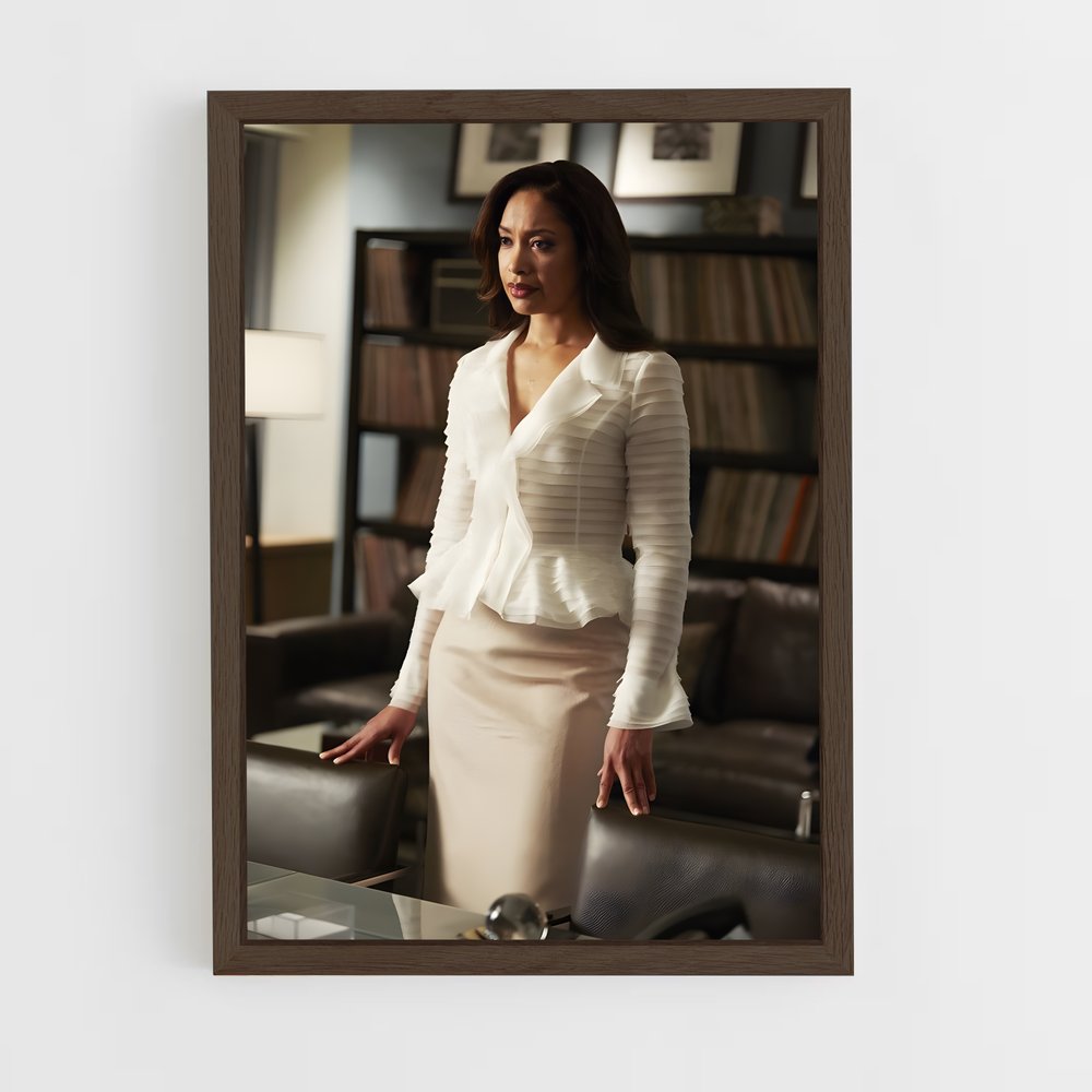 ap-jessica pearson-2 cadre Bois foncé