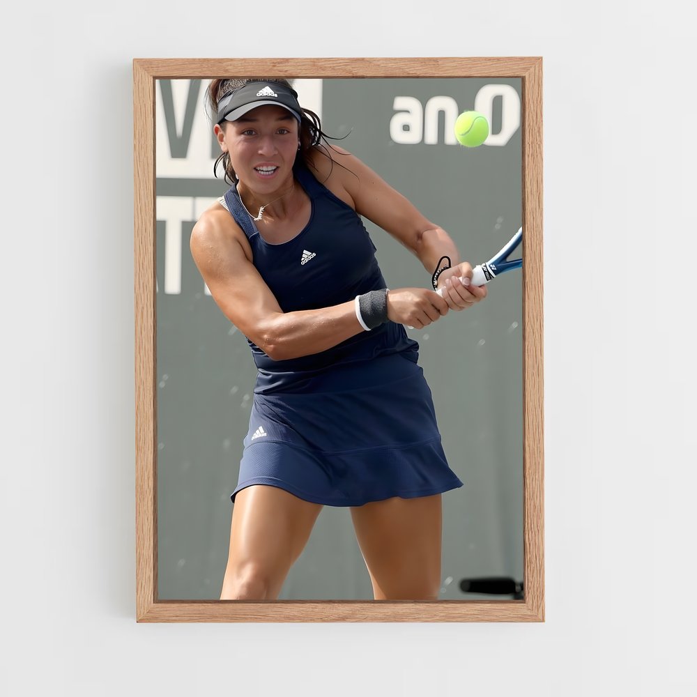 ap-jessica pegula-7 cadre Bois clair