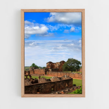ap-jesuit missions of la santisima trinidad-1 cadre Bois clair