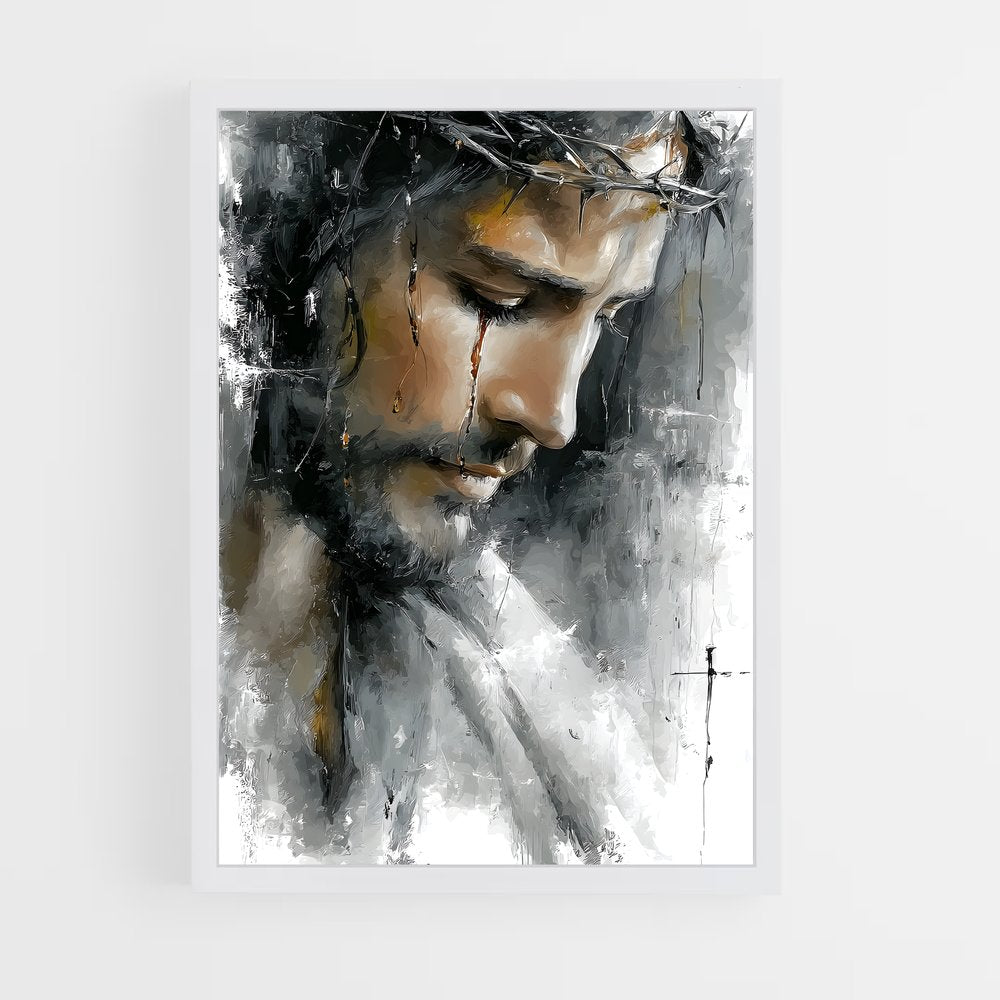 ap-jesus christ-6 cadre Blanc