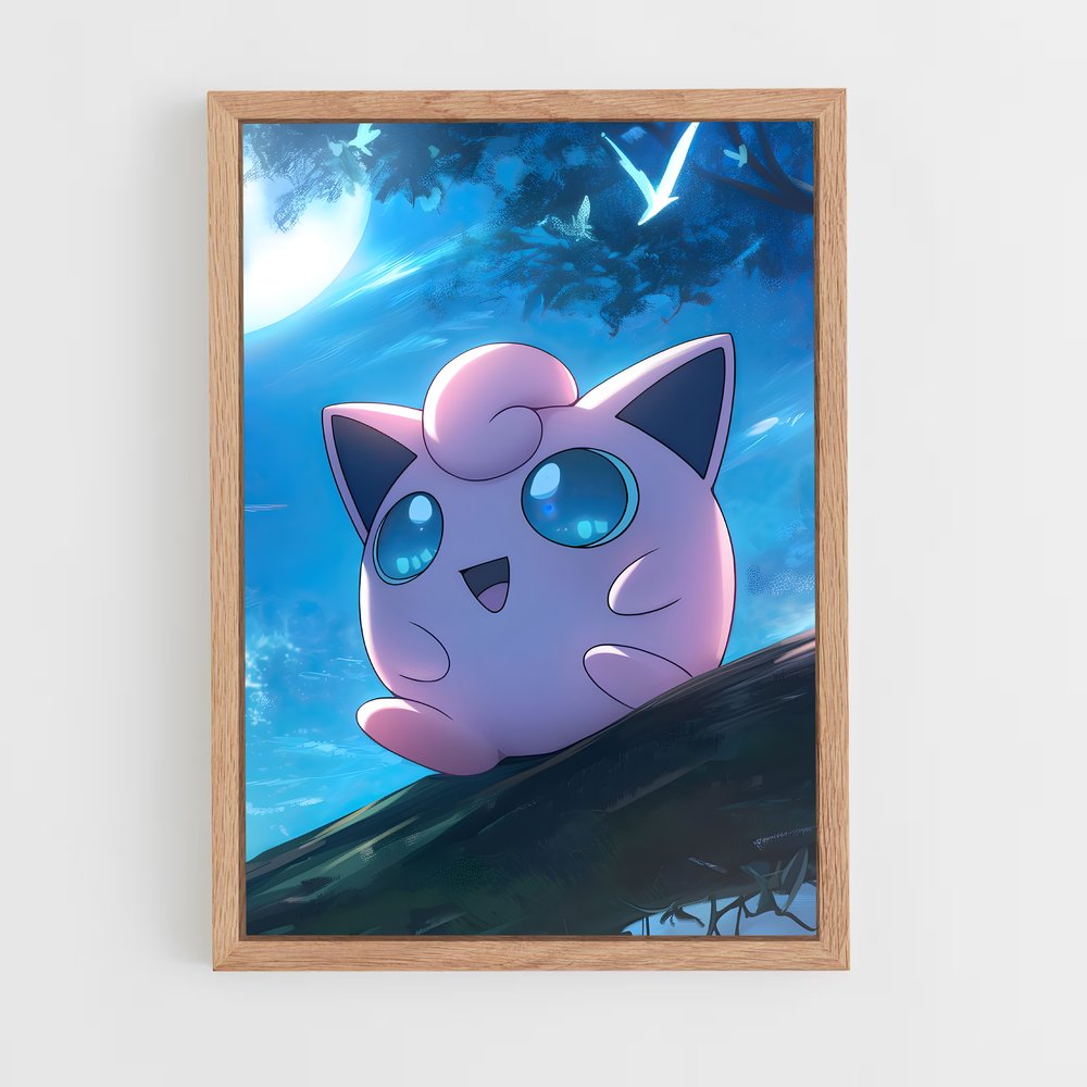 ap-jigglypuff-5 cadre Bois clair