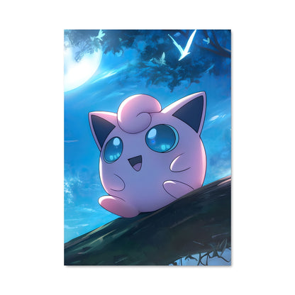 Poster Jigglypuff en Fête