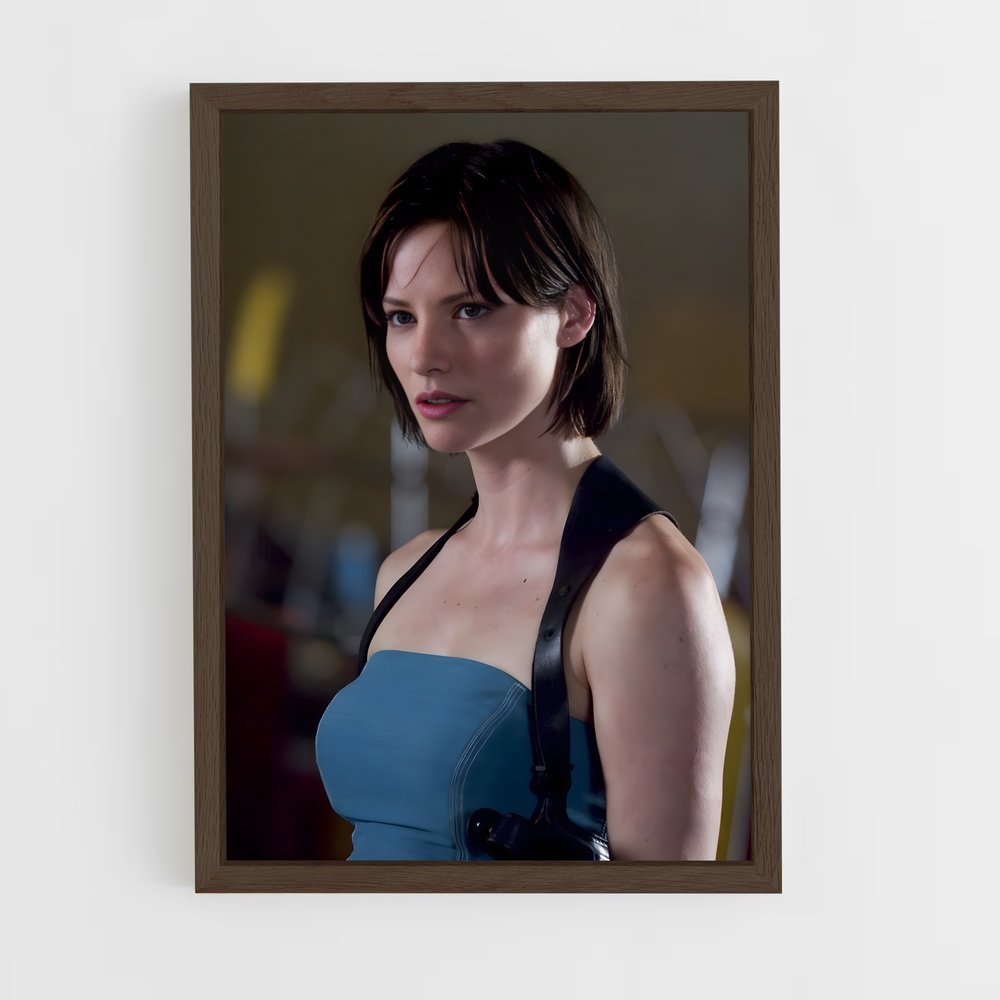 ap-jill valentine-1 cadre Bois foncé