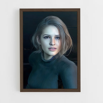 ap-jill valentine-2 cadre Bois foncé