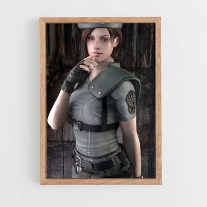 ap-jill valentine-6 cadre Bois clair