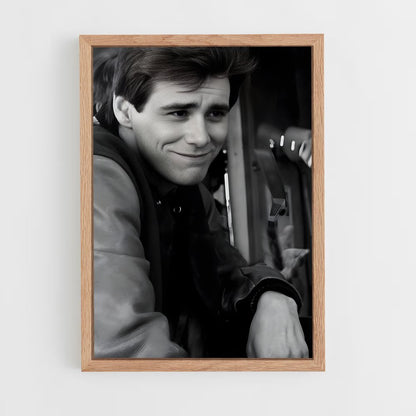 ap-jim carrey-3 cadre Bois clair