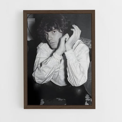 ap-jim morrison-2 cadre Bois foncé