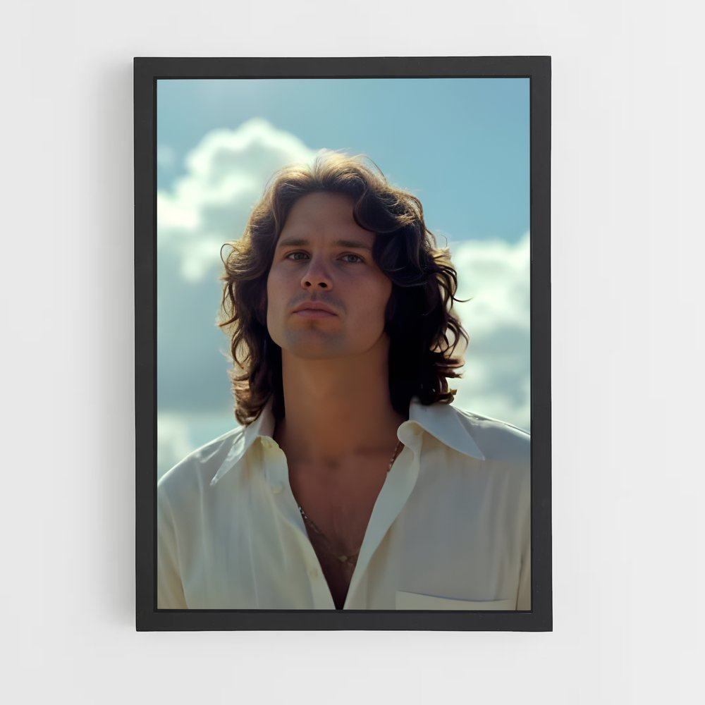ap-jim morrison-6 cadre Noir