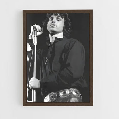 ap-jim morrison-7 cadre Bois foncé