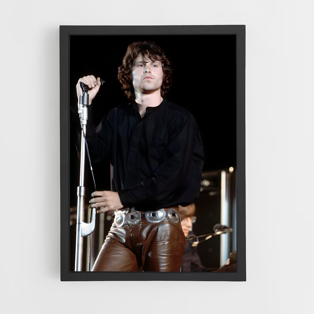 ap-jim morrison-9 cadre Noir