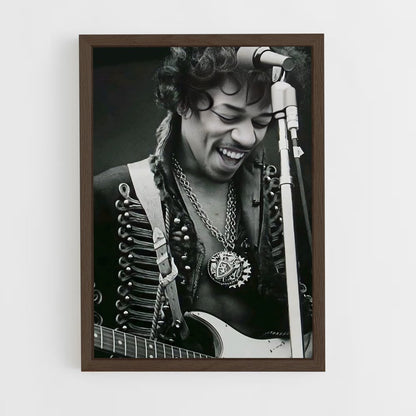 ap-jimi hendrix-6 cadre Bois foncé