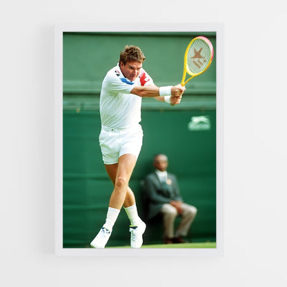 ap-jimmy connors-1 cadre Blanc
