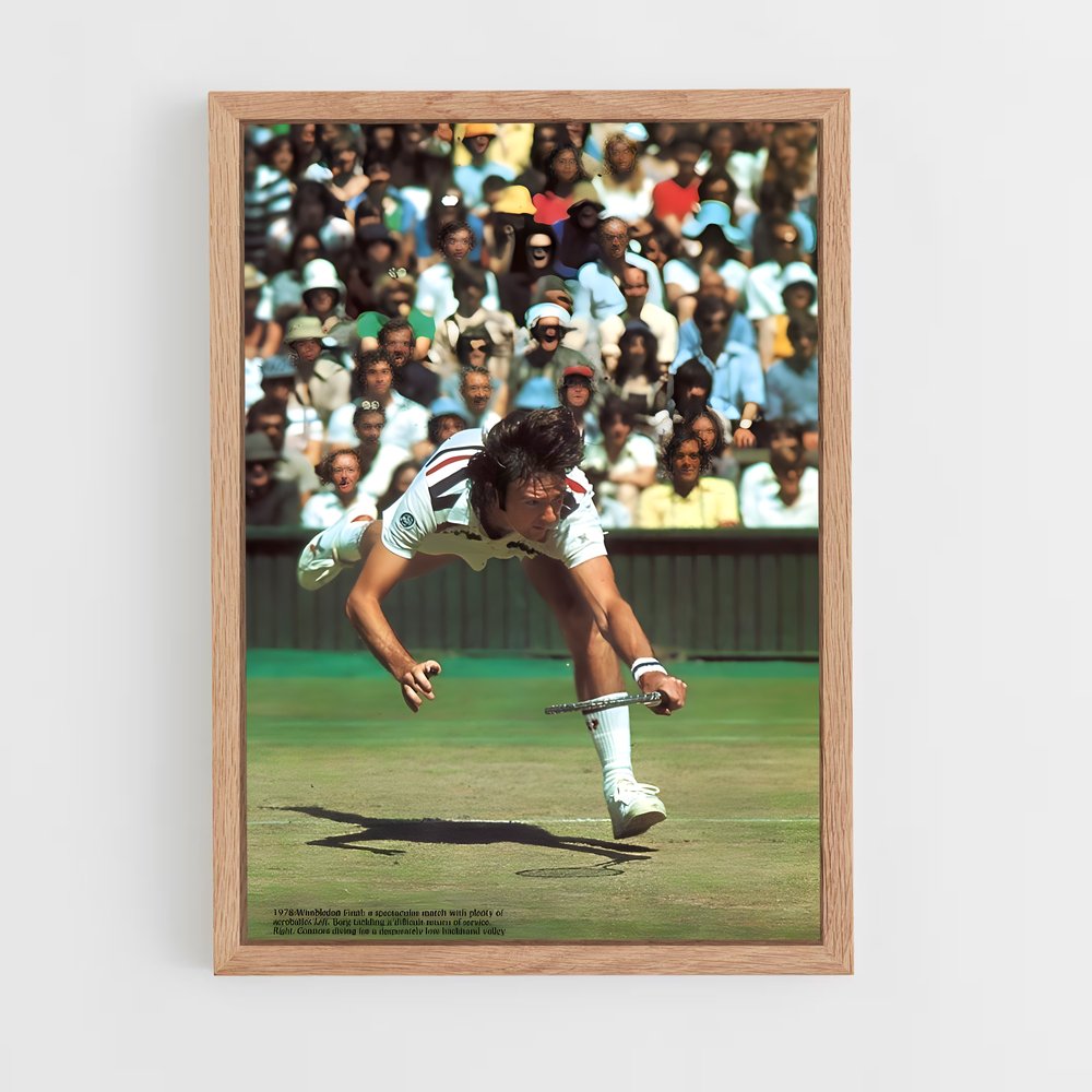 ap-jimmy connors-3 cadre Bois clair