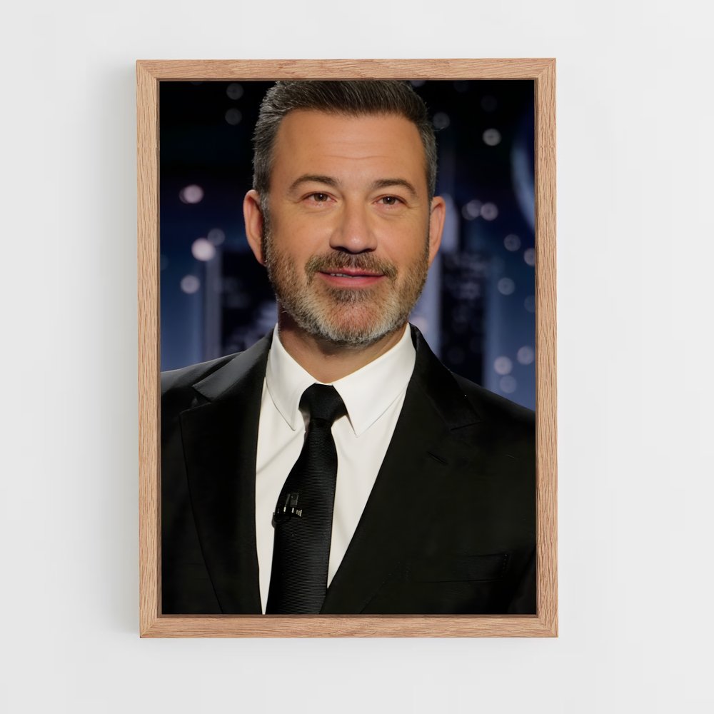 ap-jimmy kimmel-2 cadre Bois clair