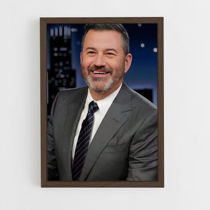 ap-jimmy kimmel-6 cadre Bois foncé