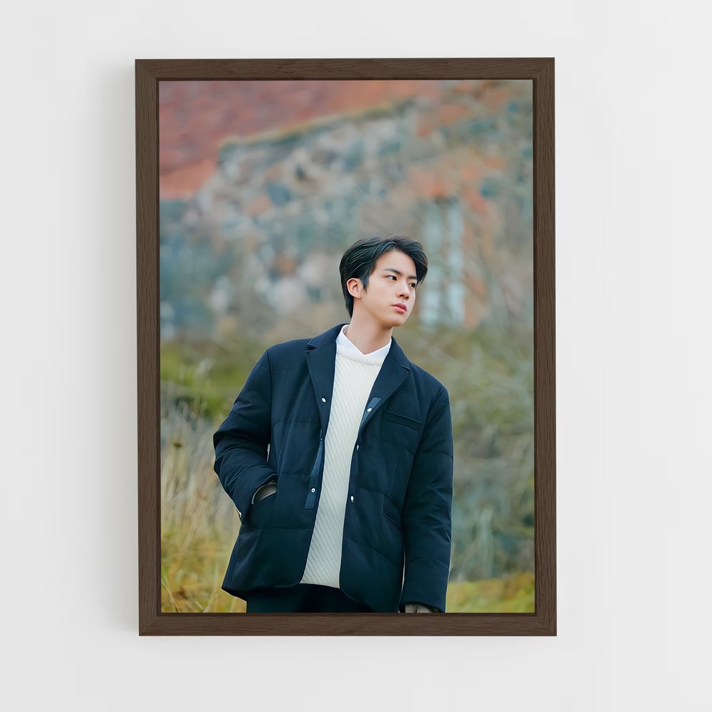 ap-jin-16 cadre Bois foncé