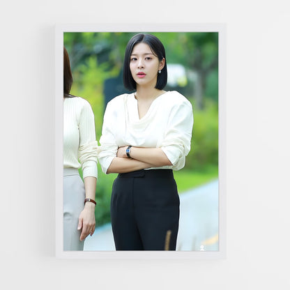 ap-jin young seo-7 cadre Blanc