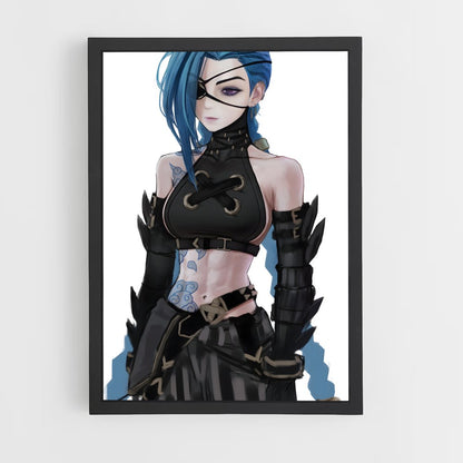 ap-jinx lol-8 cadre Noir
