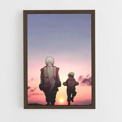 ap-jiraiya-6 cadre Bois foncé