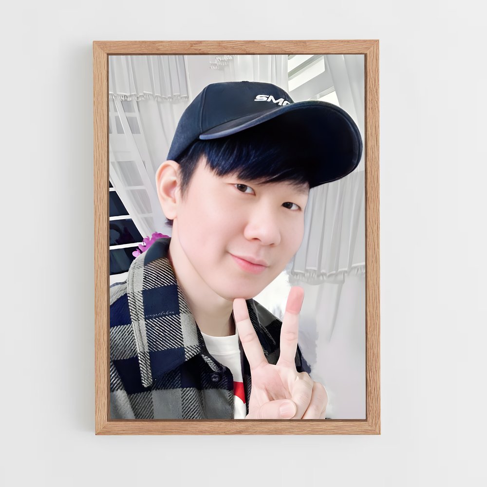 ap-jj lin-2 cadre Bois clair