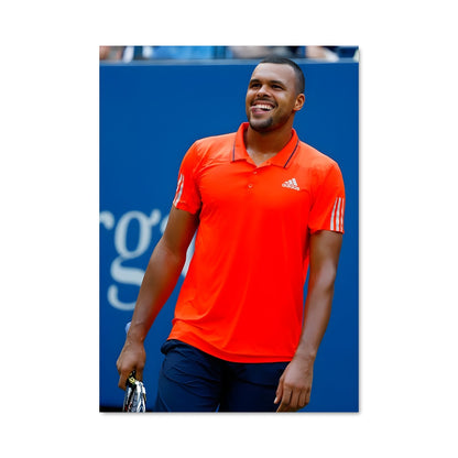 Poster Jo-Wilfried en Sourire
