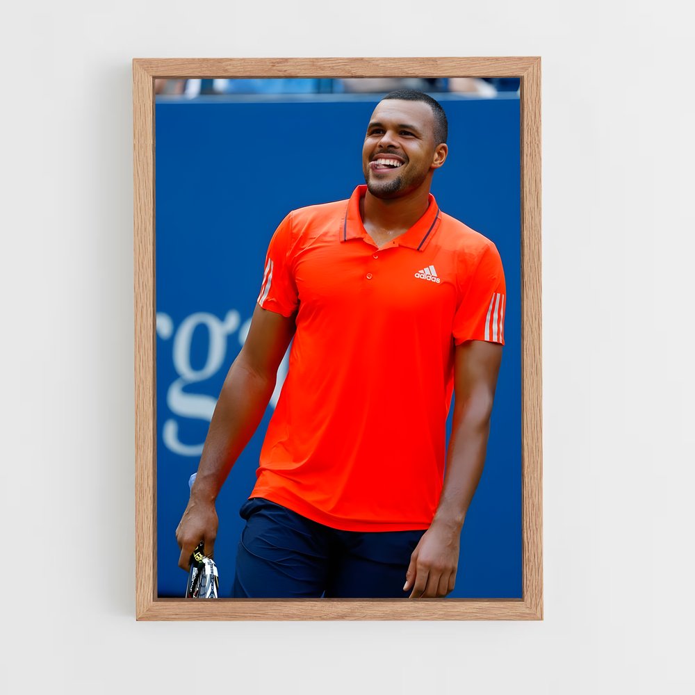 ap-jo-wilfried tsonga-6 cadre Bois clair