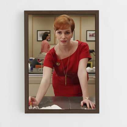 ap-joan holloway-3 cadre Bois foncé