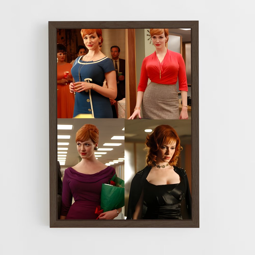 ap-joan holloway-4 cadre Bois foncé