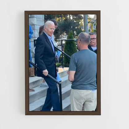 ap-joe biden-3 cadre Bois foncé