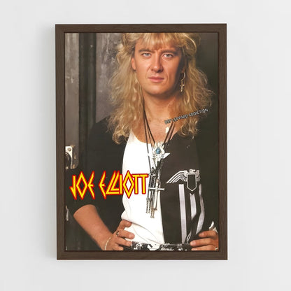 ap-joe elliott-4 cadre Bois foncé