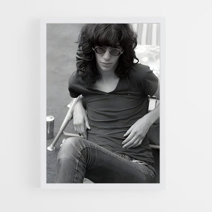 ap-joey ramone-3 cadre Blanc