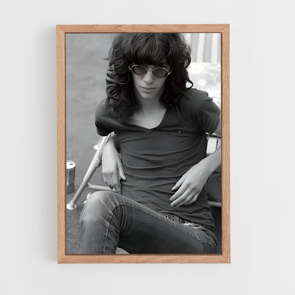 ap-joey ramone-3 cadre Bois clair