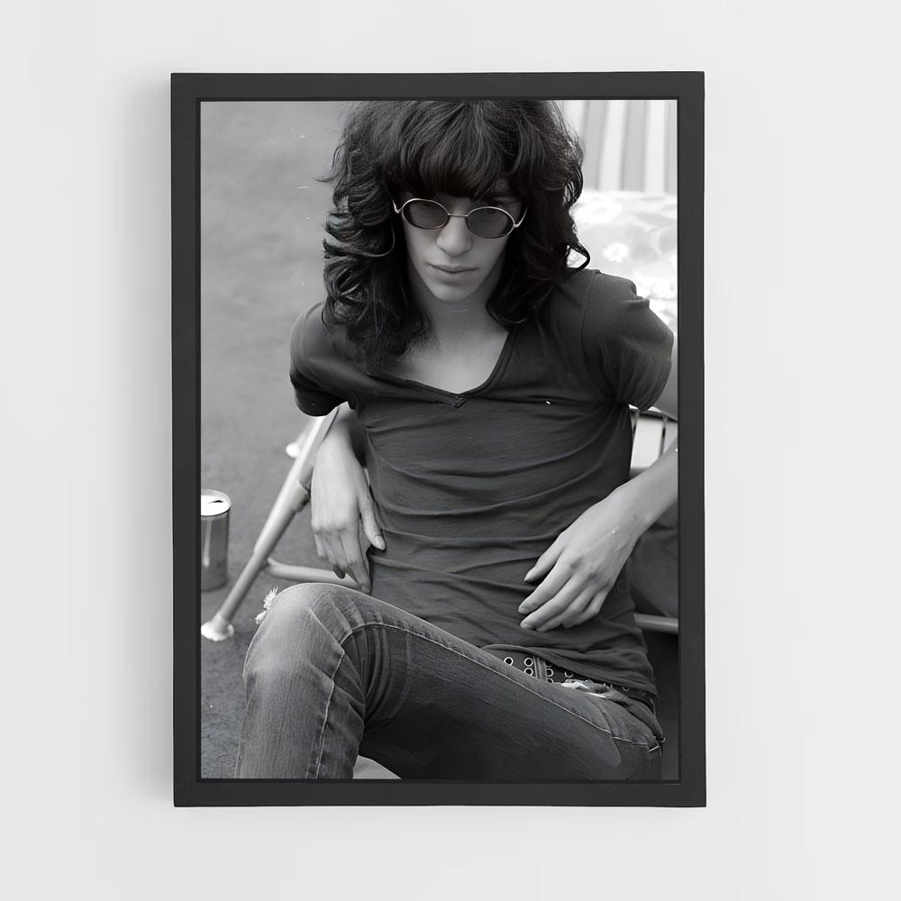 ap-joey ramone-3 cadre Noir