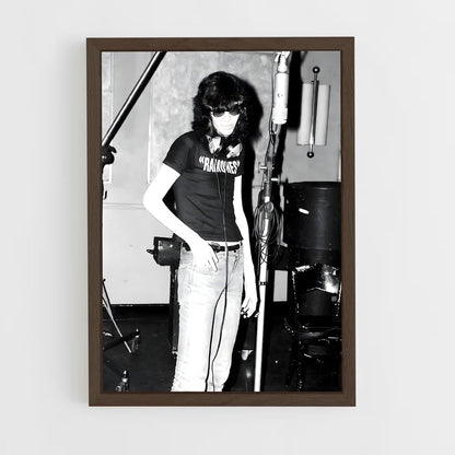 ap-joey ramone-5 cadre Bois foncé