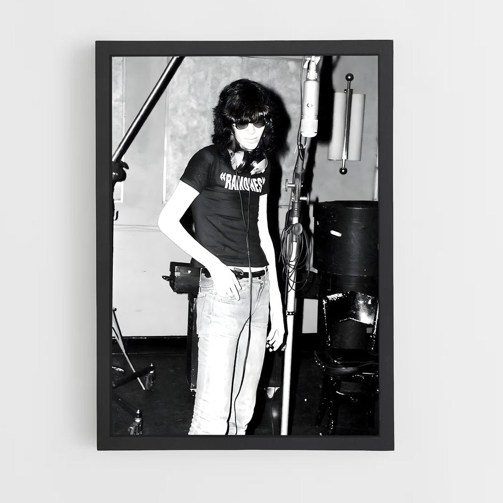 ap-joey ramone-5 cadre Noir