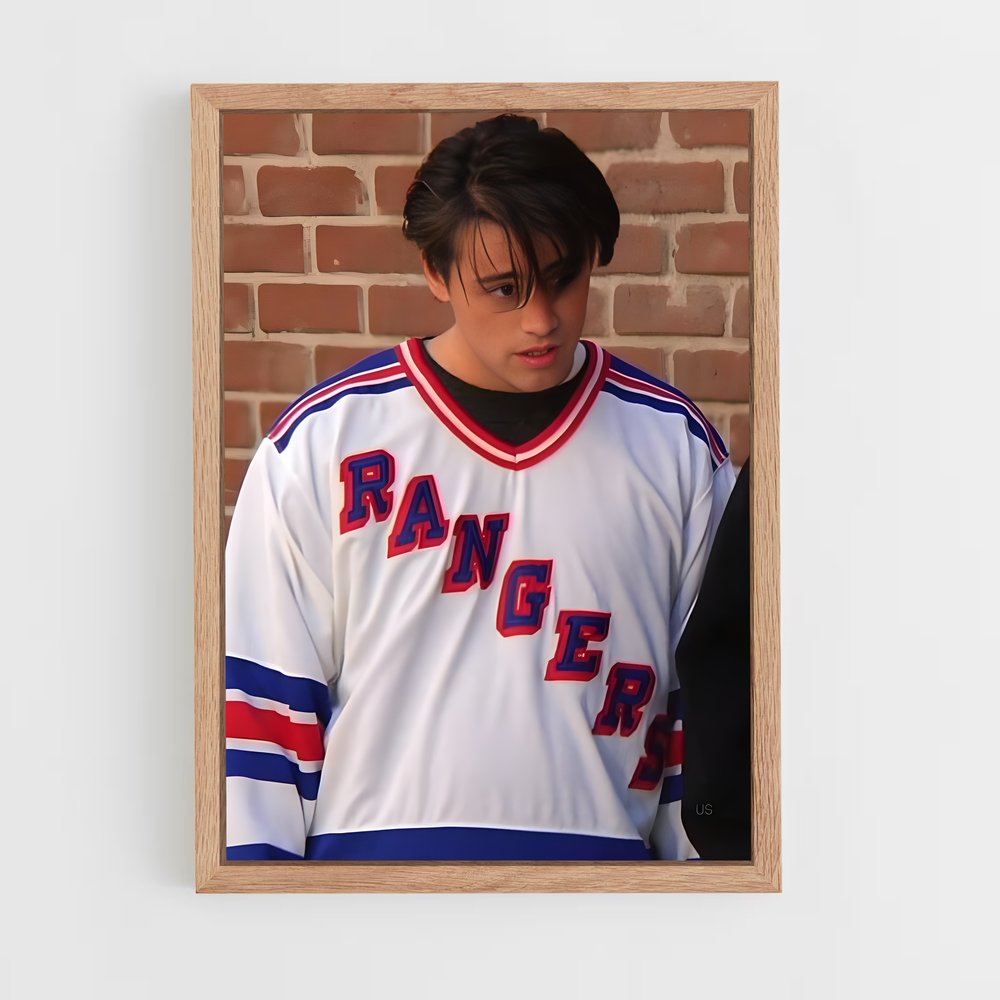 ap-joey tribbiani-4 cadre Bois clair