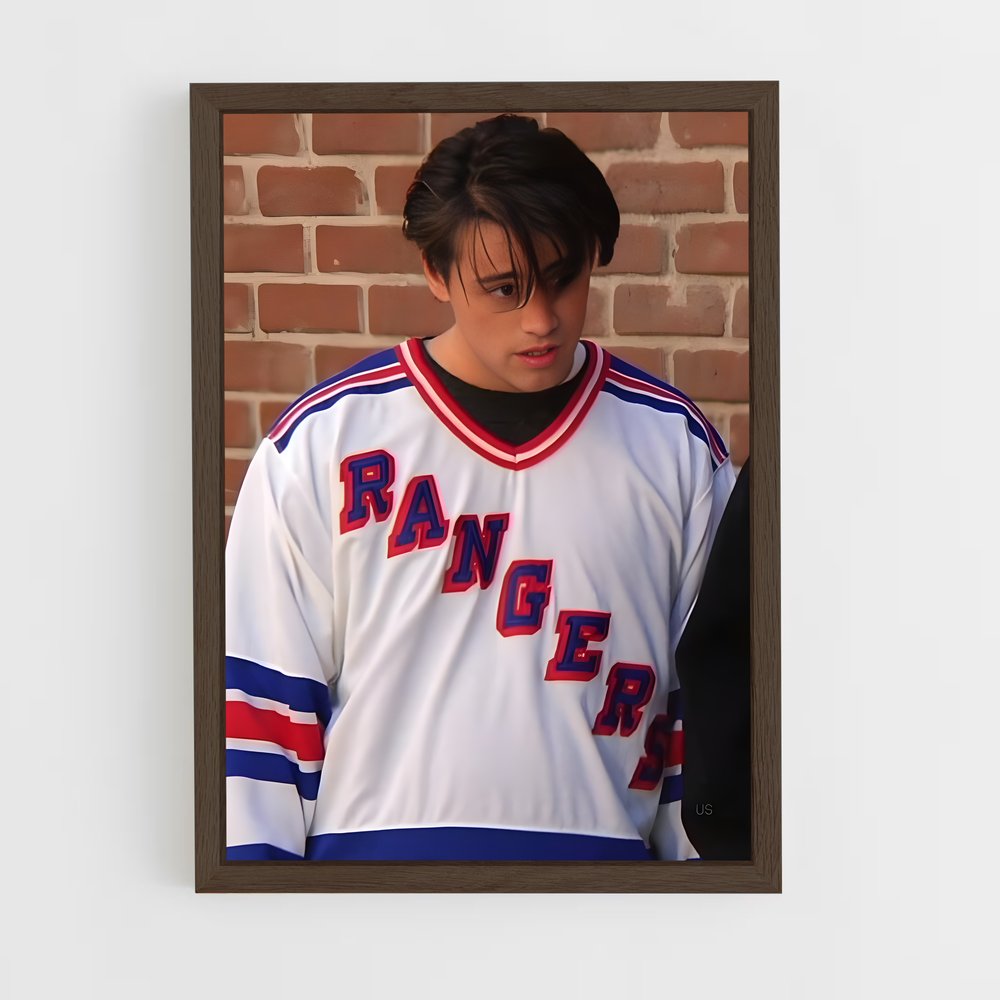 ap-joey tribbiani-4 cadre Bois foncé