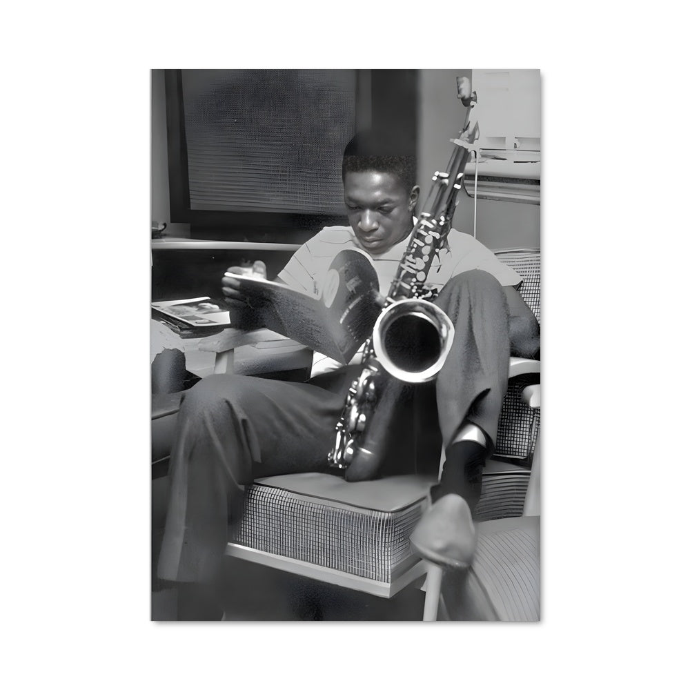 Poster Coltrane en Solo