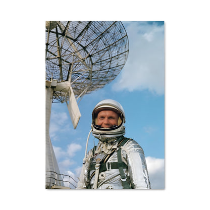 Poster L'Astronaute et le Télescope