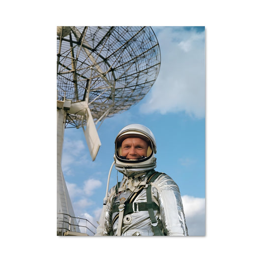 Poster L'Astronaute et le Télescope