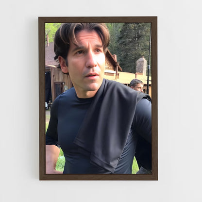 ap-john bernthal-8 cadre Bois foncé