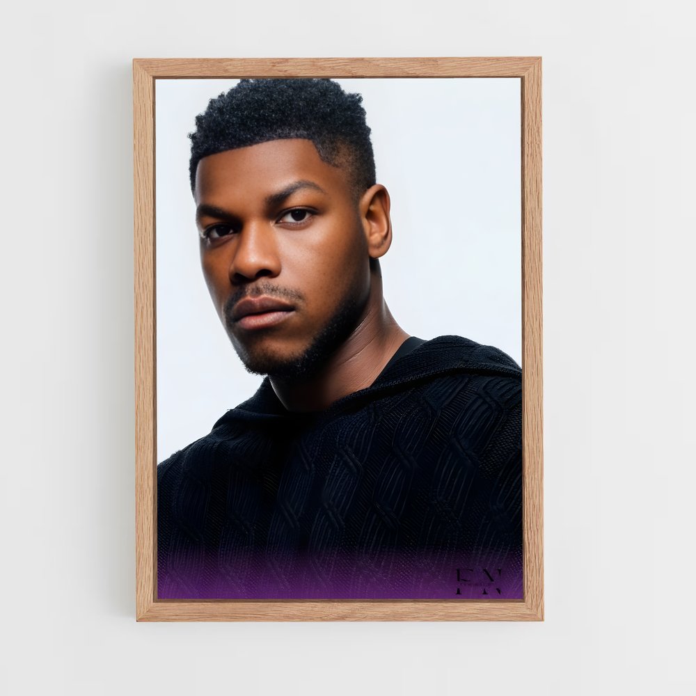 ap-john boyega-1 cadre Bois clair